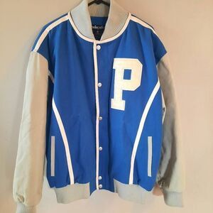Pelle Pelle Soda Club Jacket Blue & White Size XXL